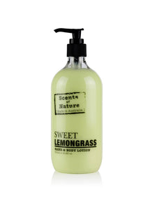 Sweet Lemongrass Hand & Body Lotion 500ml