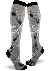 Caught in Your Web - Knee Highs by Modsocks