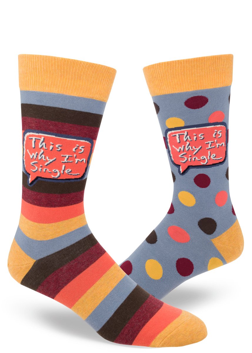 This Is Why I'm Single - Men's Crew by Modsocks