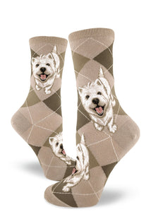 Westies Are My Besties - Ladies Crew by Modsocks